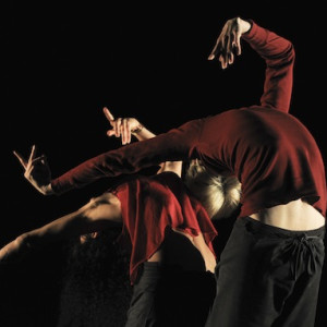 Narelle Benjamin and Benjamin Hancock in IOU2.  Photo:  Heidrun Lohr.